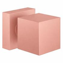 Acabamento para Registro base deca Quadrado de 1/2 ou 3/4 Rose-Gold Fosco Acabamento para Registro base deca Quadrado de 1/2 ou 3/4 Rose-Gold Fosco