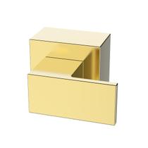 Acabamento para Registro base padrão Deca Alavanca de 1/2 ou 3/4 Pressão Gaveta Dourado Brilhante Metal Acabamento para Registro base padrão Deca Alavanca de 1/2 ou 3/4 Pressão Gaveta Dourado Brilhante Metal