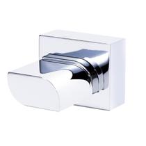 Acabamento para Registro base padrão Deca Quadrado Gota até 1 pol Pressão Gaveta Geral Cromado Brilhante Metal