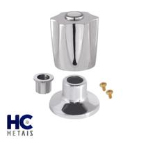 Acabamento Para Registro C-50 Padrão Deca 16 Estrias Completo