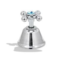 Acabamento Para Registro De Base Gaveta Pressão Volante Acessório Metal Cromado 1800C33 3/4 Iguatemi