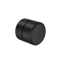 Acabamento para Registro de Gaveta 1/2, 3/4 e 1 Redondo You Black Matte Deca Acabamento para Registro de Gaveta 1/2, 3/4 e 1 Redondo You Black Matte Deca