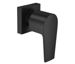 Acabamento para registro de gaveta até 1" deca level black matte 4900.bl26.pq.mt