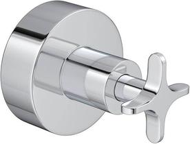 Acabamento para registro de gaveta até 1" e pressão 1/2" e 3/4" Flex, Deca, Cromado, 4900.C20.PQ Acabamento para registro de gaveta até 1" e pressão 1/2" e 3/4" Flex, Deca, Cromado, 4900.C20.PQ