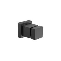Acabamento para registro de gaveta de 1 1/4" e 1 1/2" cubo black matte