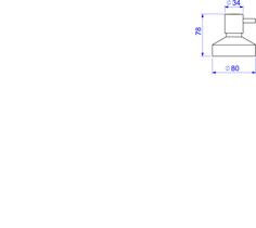Acabamento para Registro de Gaveta Link Cromado 1.1/4" e 1.1/2" - Deca - 4900.C.GD.LNK - Unitário