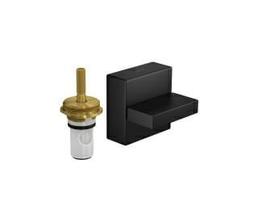 Acabamento para Registro de Pressão 1/2" e 3/4" com Mecanismo 1/2 Volta Dream Black Matte - Deca - 4916.BL87.PQ.MT - Unitário Acabamento para Registro de Pressão 1/2" e 3/4" com Mecanismo 1/2 Volta Dream Black Matte - Deca - 4916.BL87.PQ.MT - Unitário