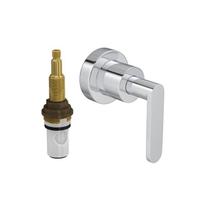 Acabamento para Registro de Pressão Até 1" com Mecanismo 1/2 Volta Flex Plus Cromado - Deca