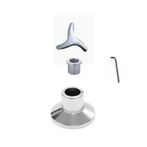 Acabamento Para Registro de Pressão e Gaveta 1/2 ou 3/4C-36Metal /ABS Acompanha Chave Allen