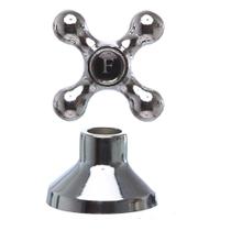 Acabamento Para Registro De Pressão E Gaveta Metal Cromado 1/2 E 3/4 C52 Padrão Deca - Um Novo Conceito.