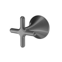 Acabamento Para Registro DocolBase 3/4" Grafite Escovado Liss Docol Acabamento Para Registro DocolBase 3/4" Grafite Escovado Liss Docol