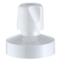 Acabamento Para Registro Lorenzetti F27 - 1.1/2'' - Canopla Abs Branca - 4900 Acabamento Para Registro Lorenzetti F27 - 1.1/2'' - Canopla Abs Branca - 4900