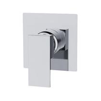 Acabamento para registro Monocomando base padrão Deca 4493 Baixa e Alta pressão Quadrado Alavanca Cromado Brilhante Metal