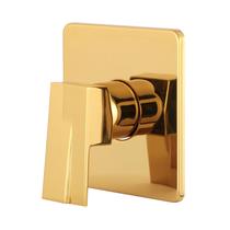 Acabamento Para Registro Monocomando Dourado Brilhante Chuveiro Banheiro Padrão Deca Acabamento Para Registro Monocomando Dourado Brilhante Chuveiro Banheiro Padrão Deca