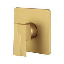 Acabamento Para Registro Monocomando Dourado Fosco Chuveiro Banheiro Padrão Deca