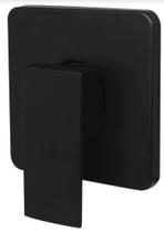 Acabamento Para registro Monocomando Quadrado Base Deca Preto Acabamento Para registro Monocomando Quadrado Base Deca Preto