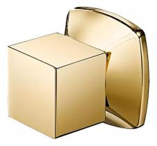 Acabamento para Registro Padrão Deca e Docol Ducon Square Dourado Acabamento para Registro Padrão Deca e Docol Ducon Square Dourado