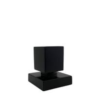 Acabamento Para Registro Quadrado 1//2 Ou 3/4 Inox Preto
