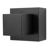 Acabamento Para Registro Quadrado 50mm Preto Fosco