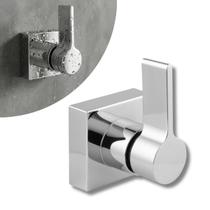 Acabamento Para Registros de Chuveiro 100% Metal Alavanca Cromado Padrão Deca Acabamento Para Registros de Chuveiro 100% Metal Alavanca Cromado Padrão Deca