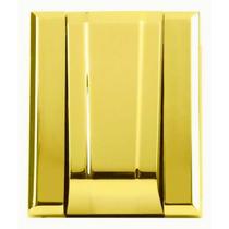 Acabamento para Válvula De Descarga base padrão Deca Hydra Max ou Docol Banheiro Lavatório Lavabo Dourado Brilhante ABS Metal