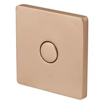 Acabamento Para Valvula De Descarga Bases Deca Slim e Hydra 590 Champanhe Fani