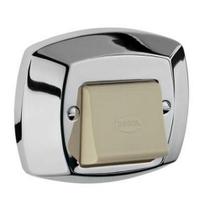 Acabamento Para Válvula De Descarga Clássica Chrome/bege Doc Acabamento Para Válvula De Descarga Clássica Chrome/bege Doc