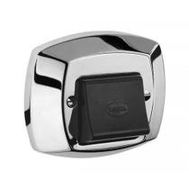 Acabamento para Válvula de Descarga Clássica Chrome/Black - Docol Acabamento para Válvula de Descarga Clássica Chrome/Black - Docol