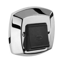 Acabamento para Válvula de descarga Clássica Cromado/Preto - Docol