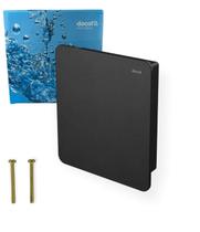 Acabamento Para Válvula De Descarga Docol DocolFlat Onix De Parede Com Acabamento Polido Acabamento Para Válvula De Descarga Docol DocolFlat Onix De Parede Com Acabamento Polido