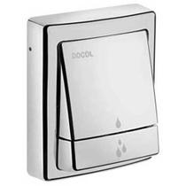 Acabamento para Válvula de Descarga Docol Square Salvágua, Cromado Acabamento para Válvula de Descarga Docol Square Salvágua, Cromado