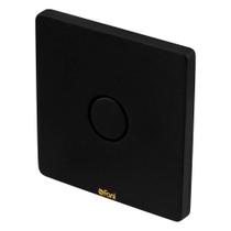 Acabamento para Válvula de Descarga Fani Preto Fosco 590 BK