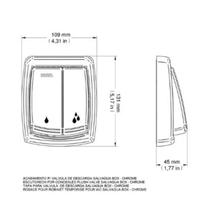 Acabamento Para Válvula De Descarga Salvágua