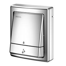 Acabamento para Válvula de Descarga Square Salvágua Chrome Docol Acabamento para Válvula de Descarga Square Salvágua Chrome Docol