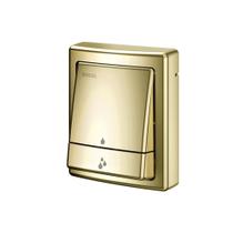 Acabamento para válvula de descarga Square Salvagua Ouro Polido - Docol