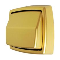 Acabamento Para Valvula Descarga Deca Hydra Max Abs Dourado