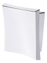 Acabamento para válvula descarga hydra docol luxo abaulada cromado.