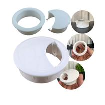 Acabamento Passa Fio Cabo 46mm Moveis Mesa Escritório 5 Un