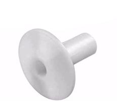 Acabamento Passa Fio Coaxial Branco