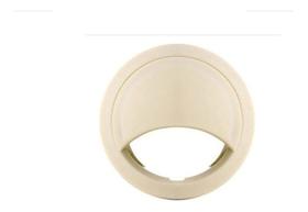 Acabamento Passa Fio Mesa 59mm 01 Peça Marfim