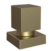 Acabamento Quadrado 100% Metal Dourado Fosco Para Registro