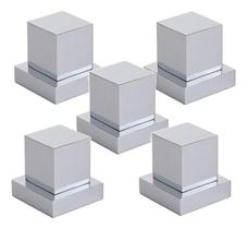 Acabamento Quadrado De Metal P/ Registro Pressão Gaveta Deca Cromado