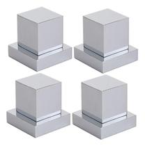 Acabamento Quadrado De Metal P/ Registro Pressão Gaveta Deca