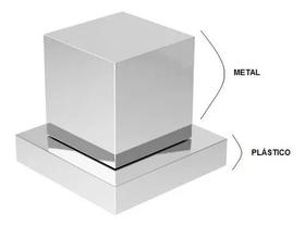 Acabamento Quadrado De Registro 1/2, 3/4 Padrão Deca Cromado