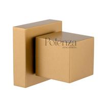 Acabamento Quadrado Dourado Registro Padrão Deca Metal