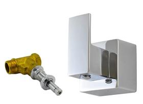 Acabamento Quadrado em Metal Com Registro de Pressão Padrão Deca 1/2"