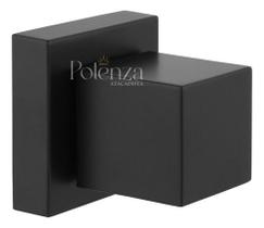 Acabamento Quadrado P/Registro Metal Black Potenza