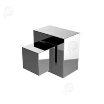 Acabamento Quadrado Para Registro Cromado - Alto Padrão Deca Abs Exclusivo - Um Novo Conceito.