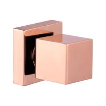 Acabamento Quadrado Registro Rose Gold Metal Padrão Deca 3/4