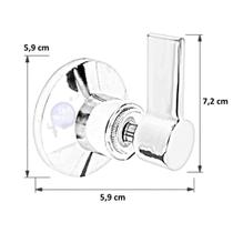 Acabamento Registro Alavanca C-65 Luxo Metal Padrão Deca Cor: Cromado 3/4 - Um Novo Conceito.